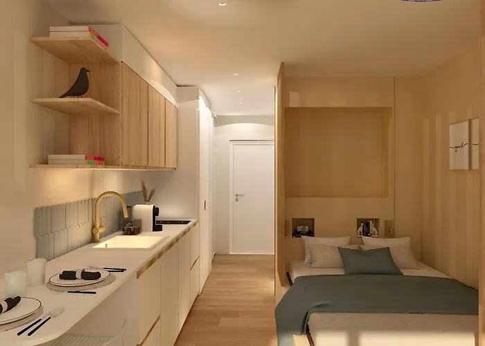 Apartamento écume Et Sérénité Parking Privé Wifi Clim Et Lit En 140 *