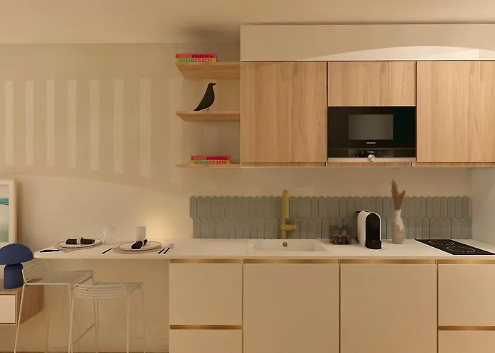 Apartamento écume Et Sérénité Parking Privé Wifi Clim Et Lit En 140