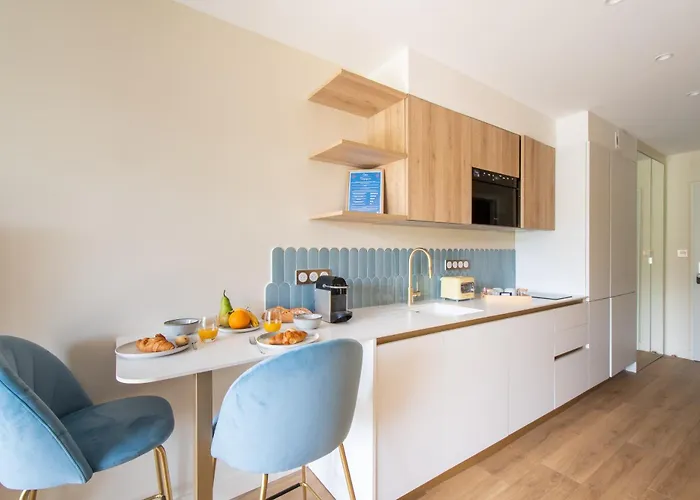 Apartamento écume Et Sérénité Parking Privé Wifi Clim Et Lit En 140 La Grande-Motte